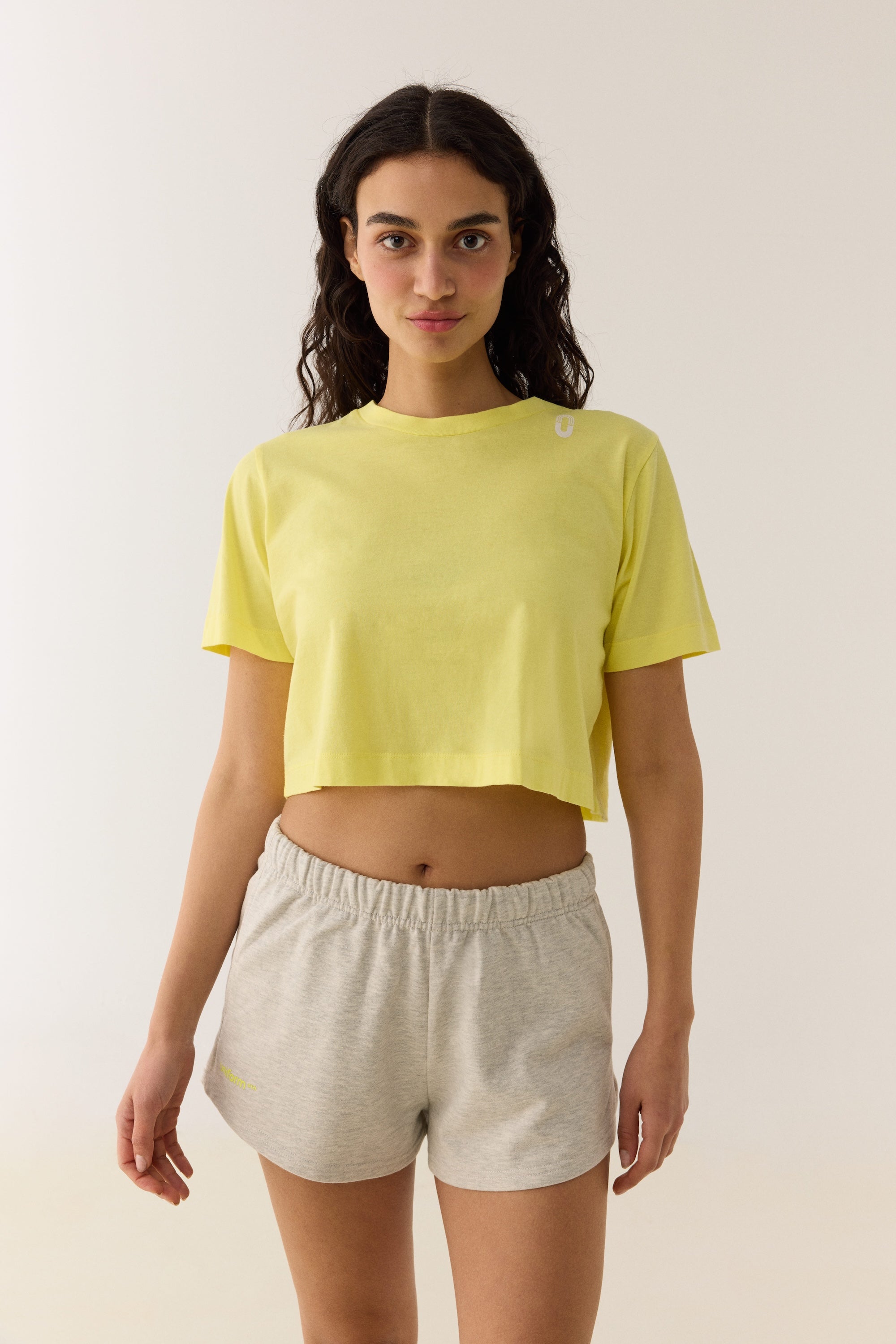 Off Track Crop T - Kadın